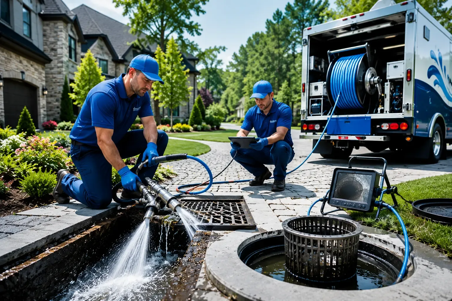 Local outdoor drain cleaning professionals in Fairbank, PA